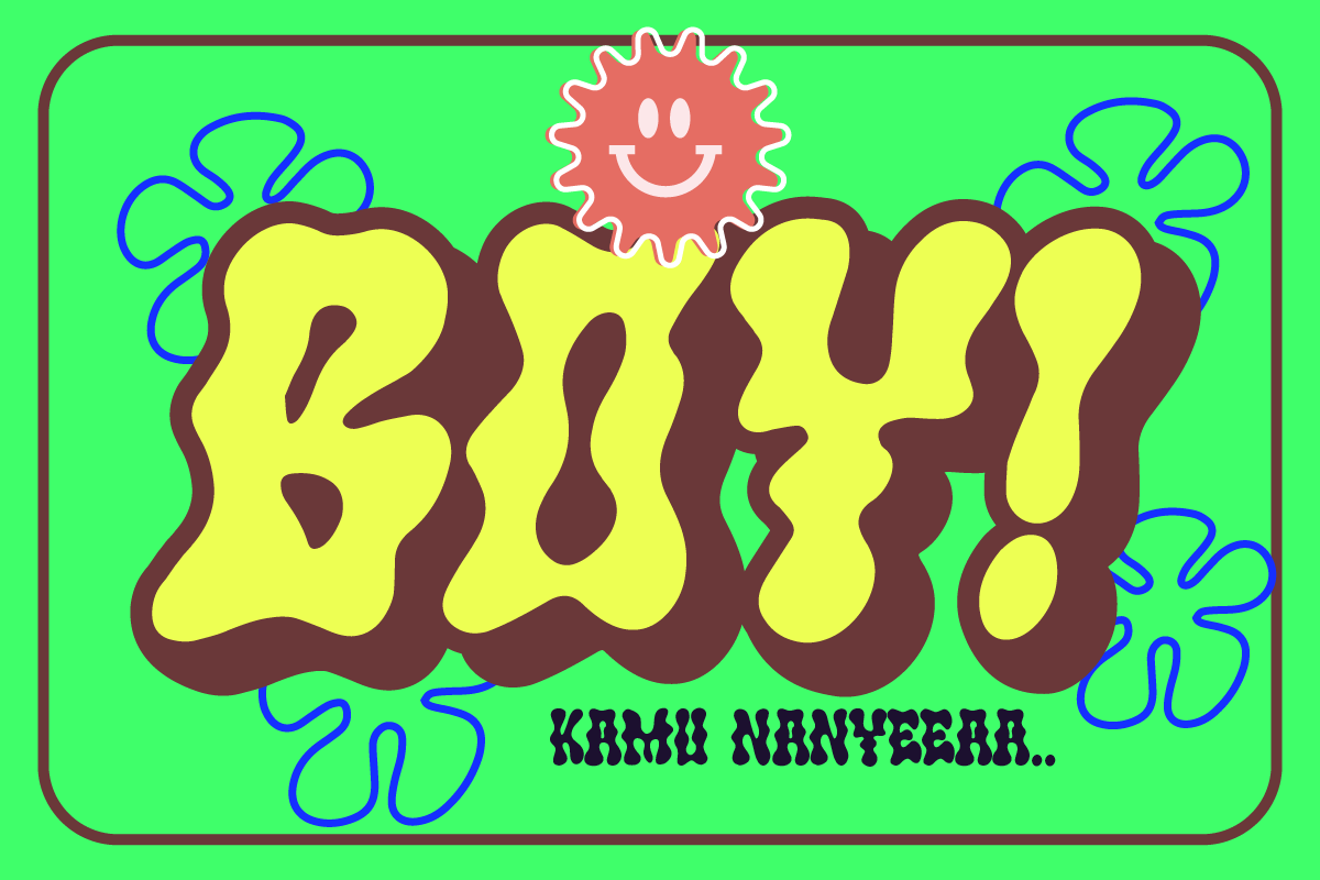Bubble Krabby Bubble Display Font, a Font by Ronny Studio (Photo 3 of 9)