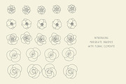 Procreate Floral Brushes, a Brush Add-On by Little Nordic Atelier (Thumbnail 2 of 5)