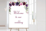 Burgundy & Plum Floral Design Kit, a Texture Illustration by Graphic Blue Bird (Thumbnail 10 of 10)