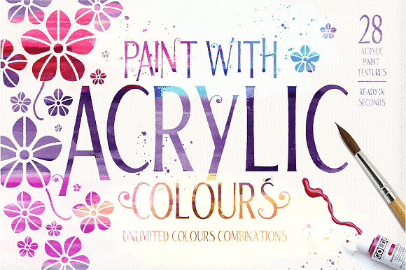 Acrylic Paint Effect preview 6