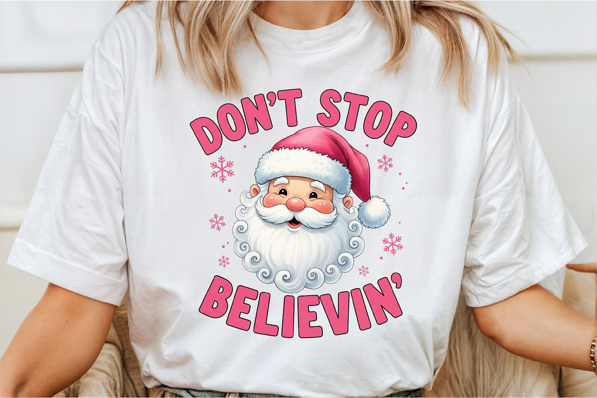 Don't Stop Believin T Shirt Png, an Illustration by DreamCafeArt (Photo 5 of 6)
