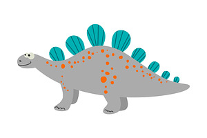 Dinosaurs. Vector Set.