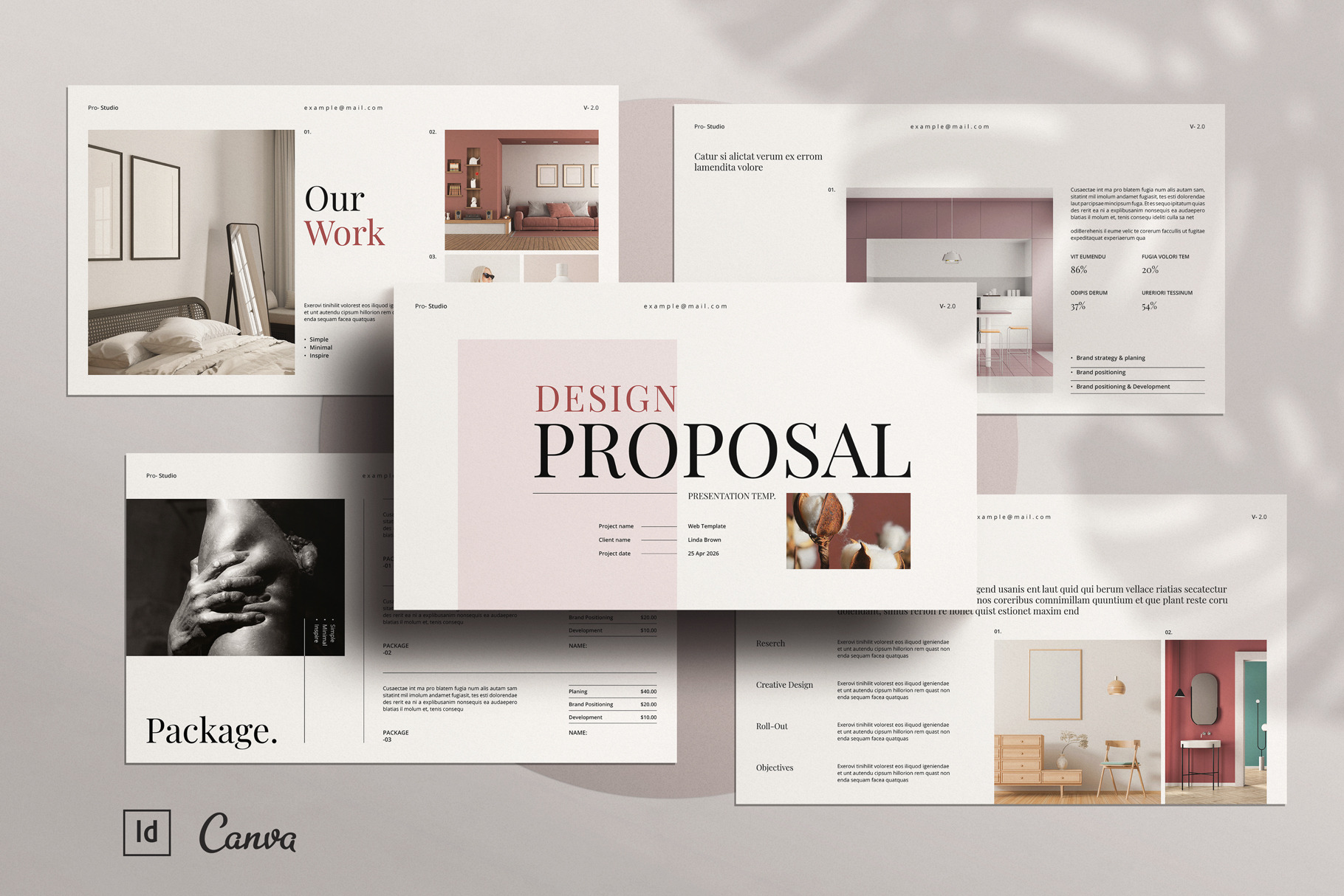 Design Proposal Presentation Canva, a Presentation Template by ...