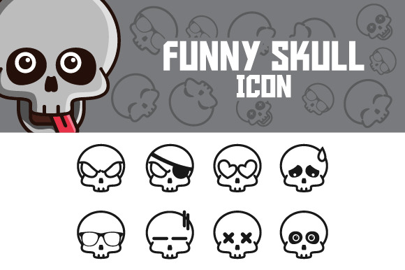 Funny Skull Icon