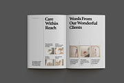 Simple Dental Clinic Brochure, a Brochure Template by Neermana (Thumbnail 8 of 10)