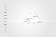 Sunset continues background, an Object Graphic by lawoel (Thumbnail 1 of 3)