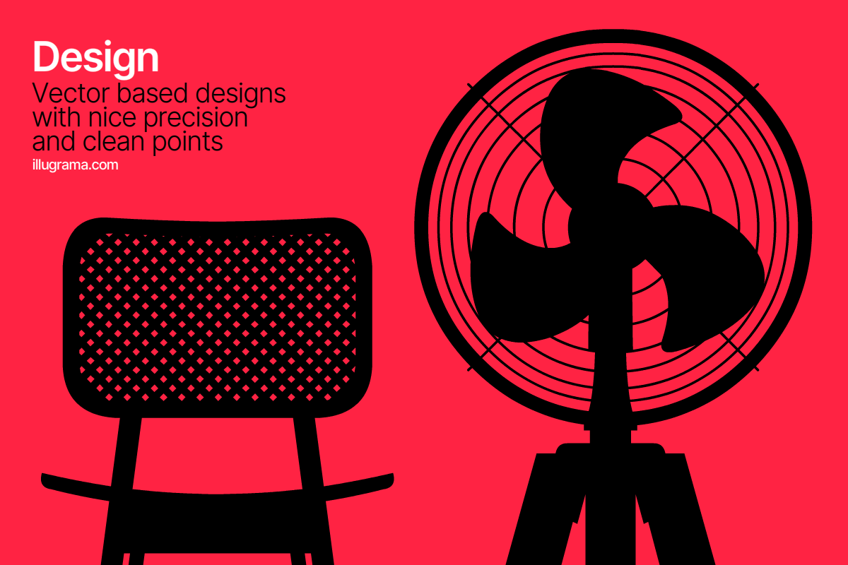 Furniture - Modern Graphics, a Decorative Illustration by illugrama (Photo 3 of 10)