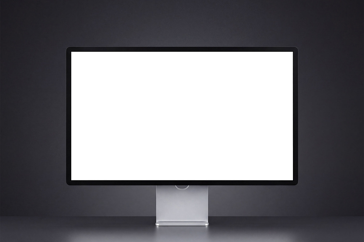 Desktop Monitor Screen Mockup, a Mac Mockup by graphypix (Photo 4 of 4)