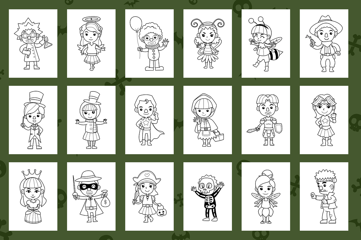 Cute Cartoon Halloween Character, a Person Illustration by arsansp (Photo 4 of 4)