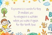 Orinella Scribble Font, a Handwritten Font by Letterhanna Studio (Thumbnail 7 of 8)