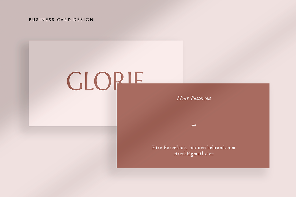 Pink COCO Business Card Mockup, a Print Template by Lesse Studio (Photo 8 of 8)
