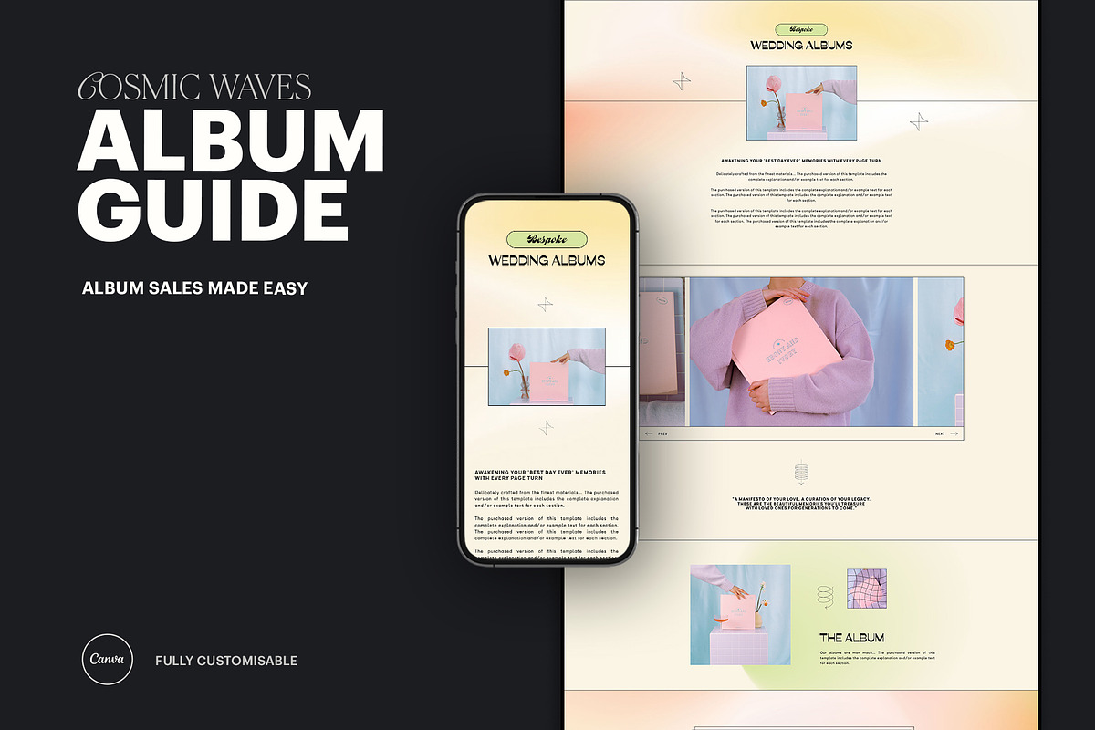 Y2K | Album Guide Webpage, a Marketing Template by Studio Leelou (Photo 1 of 9)