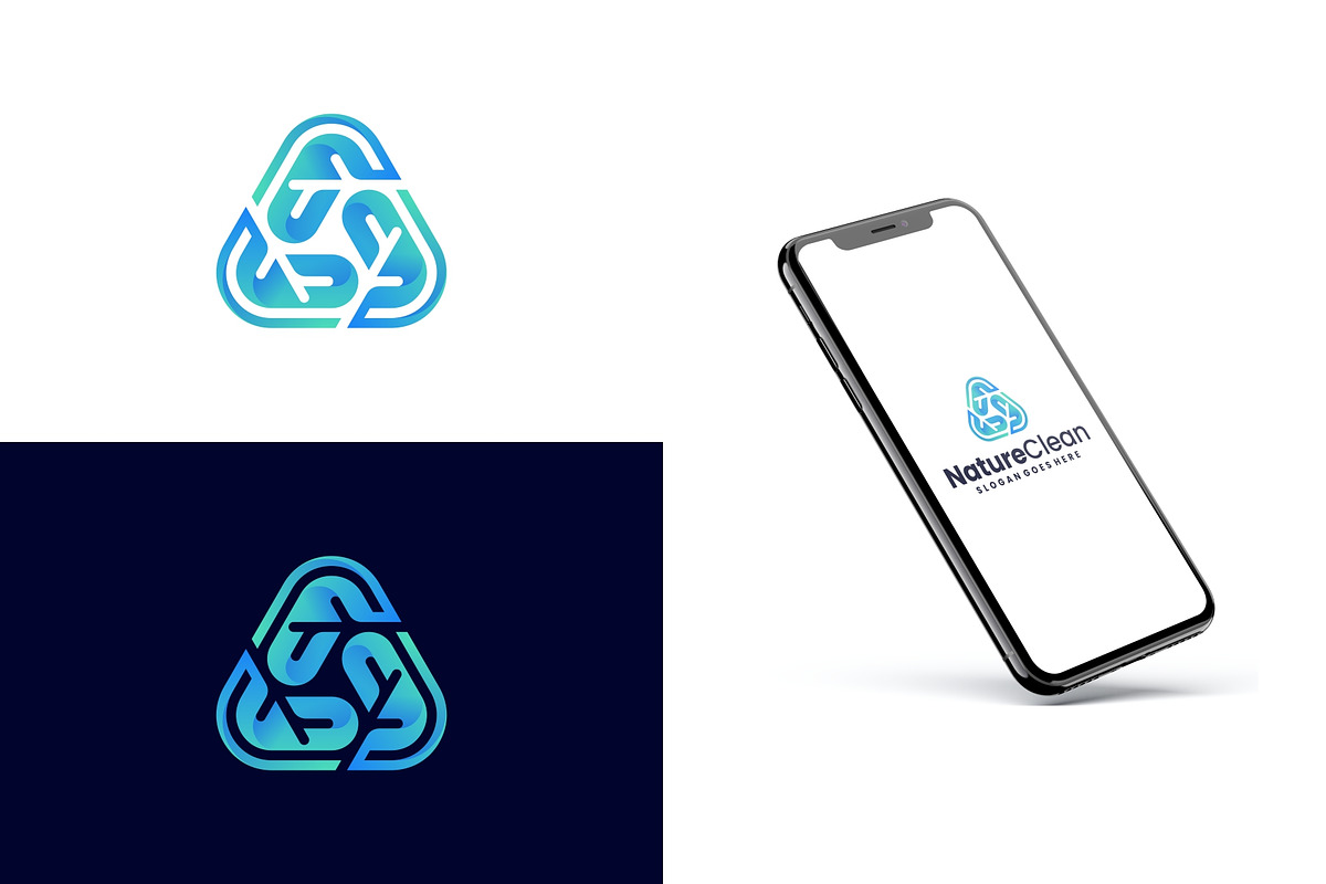 Gradient Modern Nature Logo Design, a Branding & Logo Template by Artnivora.Std (Photo 2 of 4)