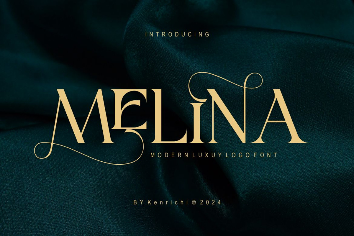 Melina, a Font by Kenrichi (Photo 1 of 12)