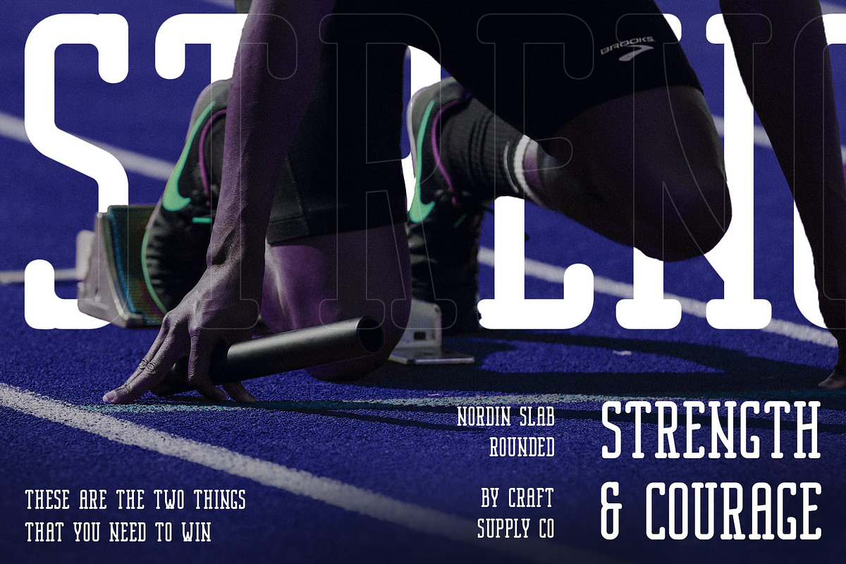 Nordin Slab Rounded, a Slab Serif Font by Craft Supply Co. (Photo 7 of 8)