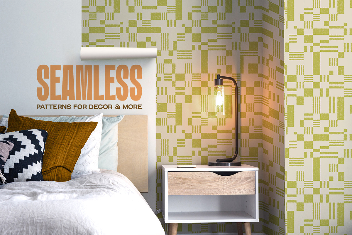 Check Please Modern Retro Patterns, a Pattern Graphic by Anugraha Design (Photo 4 of 8)