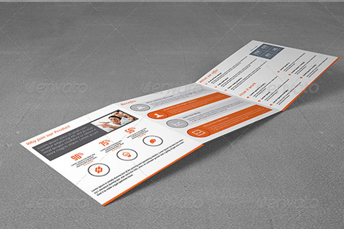 Square Trifold Brochure, a Brochure Template by moinkhanuy (Photo 3 of 4)