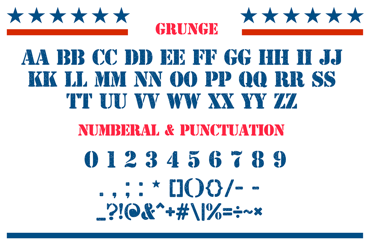Liberty Stencil is Stencil font, a Serif Font by Brown Cupple (Photo 8 of 8)