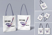 Tote Bag Mockup, a Product Mockup by graphicsecond (Thumbnail 1 of 5)