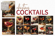 Christmas Cocktails, a Decorative Illustration by rileyBgraphics (Thumbnail 1 of 6)