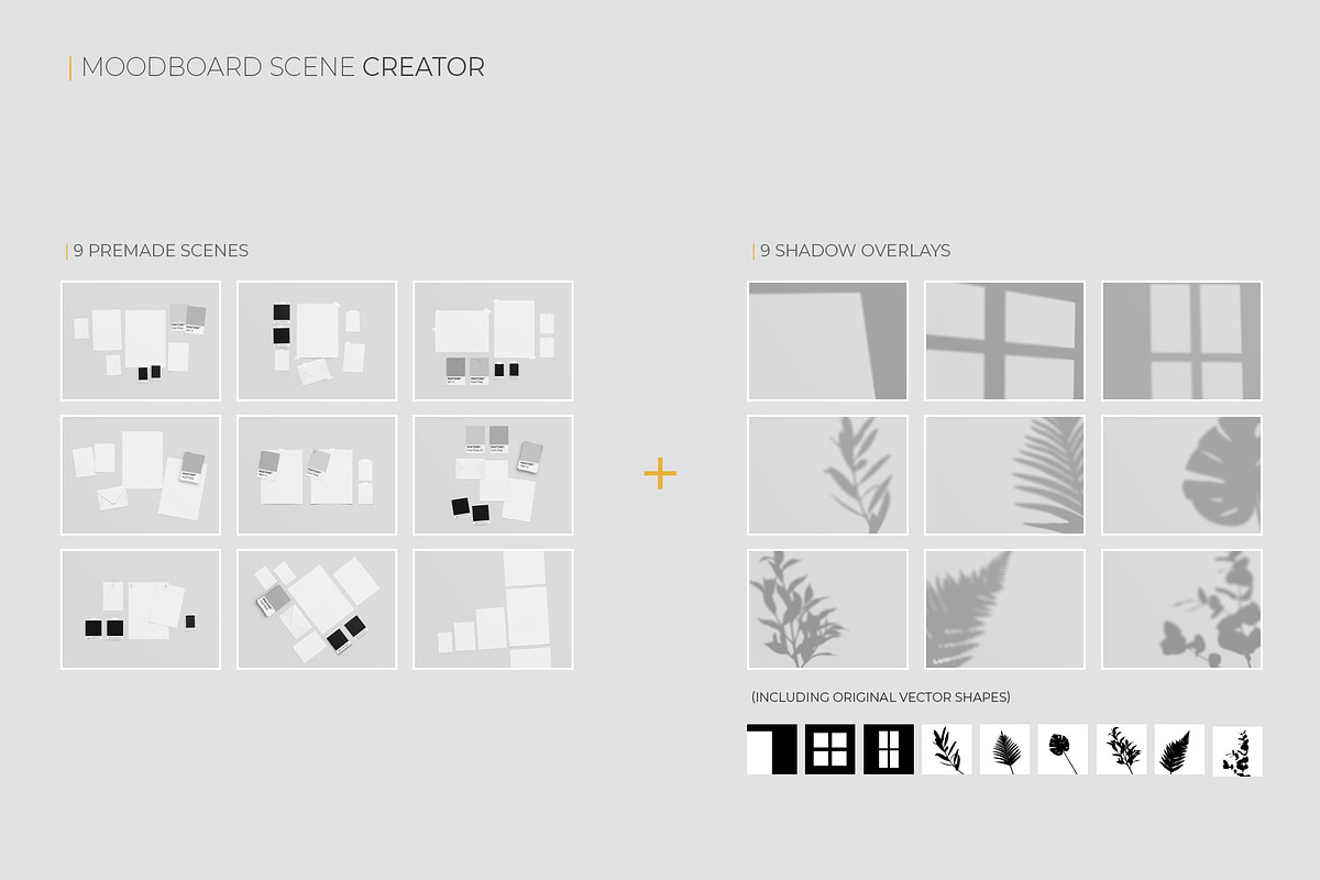 Moodboard Scene Creator, a Product Mockup by KIPET (Photo 3 of 12)