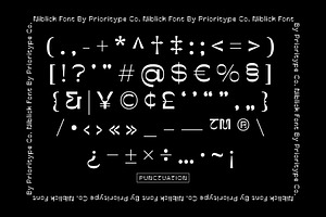 Niblick - Display Font