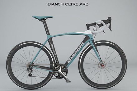Racing Bike Model: Bianchi Oltre XR2, a Cars & Vehicle 3D Model by 3DTreatment