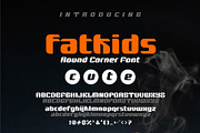 Fatkids, a Font by herulogo (Thumbnail 1 of 5)
