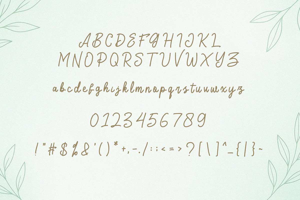 Stylish - Monoline Script Font, a Script Font by NTC Graphic (Photo 6 of 7)