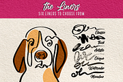 Line Art Brushes for Procreate, a Brush Add-On by AnniaArt (Thumbnail 3 of 6)