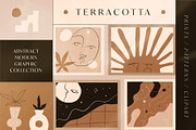 Terracotta — abstract art collection, a Decorative Illustration by adwintash (Thumbnail 13 of 15)
