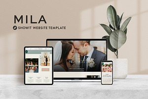 Showit Website Template | Mila
