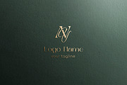 NA classy monogram, a Branding & Logo Template by Alexandra De Angelis (Thumbnail 1 of 6)
