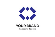 Geometric Style - Letter M, a Templates & Theme by Dorst Branding (Thumbnail 1 of 3)