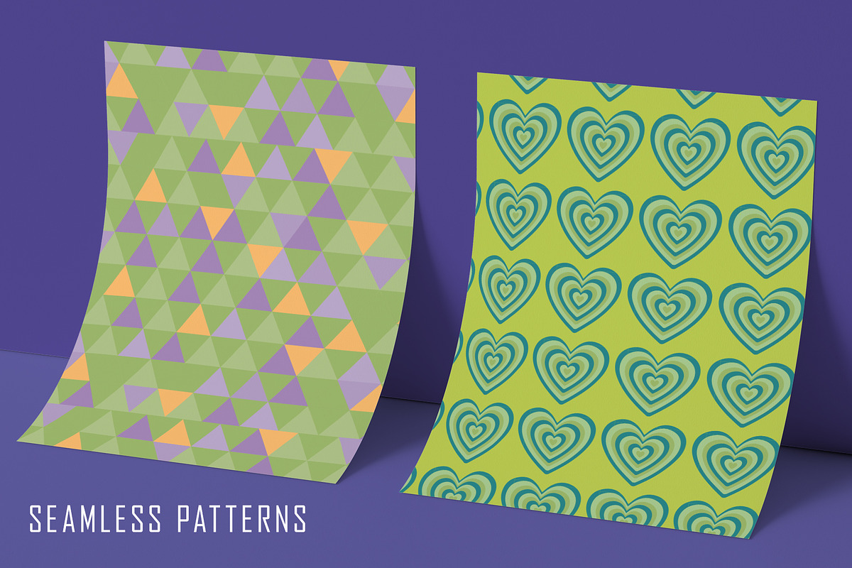 Y2K nostalgia patterns & elements, an Illustration by brialinas (Photo 9 of 10)