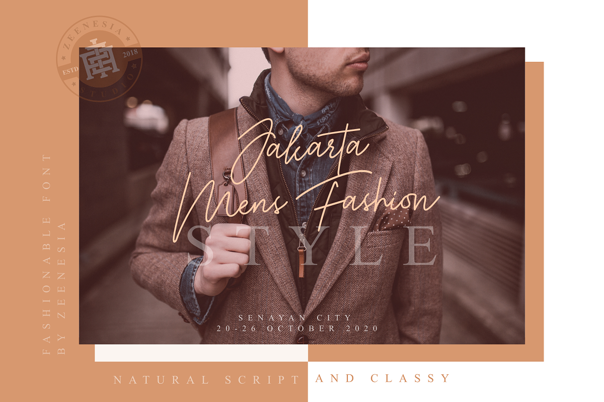 Jalliestha - Handwritten Signature, a Script Font by zeenesia (Photo 7 of 16)