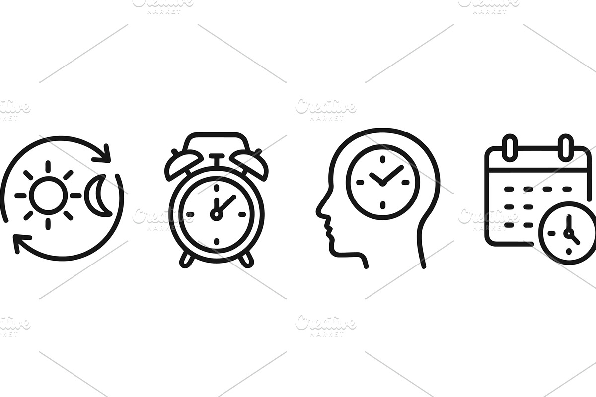 Vector illustration line icons, an Object Illustration by ZinetroN