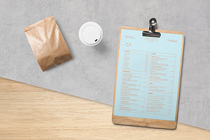 Cafe / Restaurant Menu Template