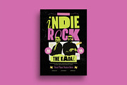 Indie Rock Music Festival Flyer, a Flyer Template by megarez (Thumbnail 1 of 3)