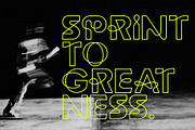 Runner, a Sans Serif Font by HRDR (Thumbnail 3 of 12)