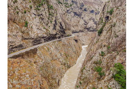Beautiful Canyon of Moraca river in, a Nature Photo by Elizaveta Galitskaya