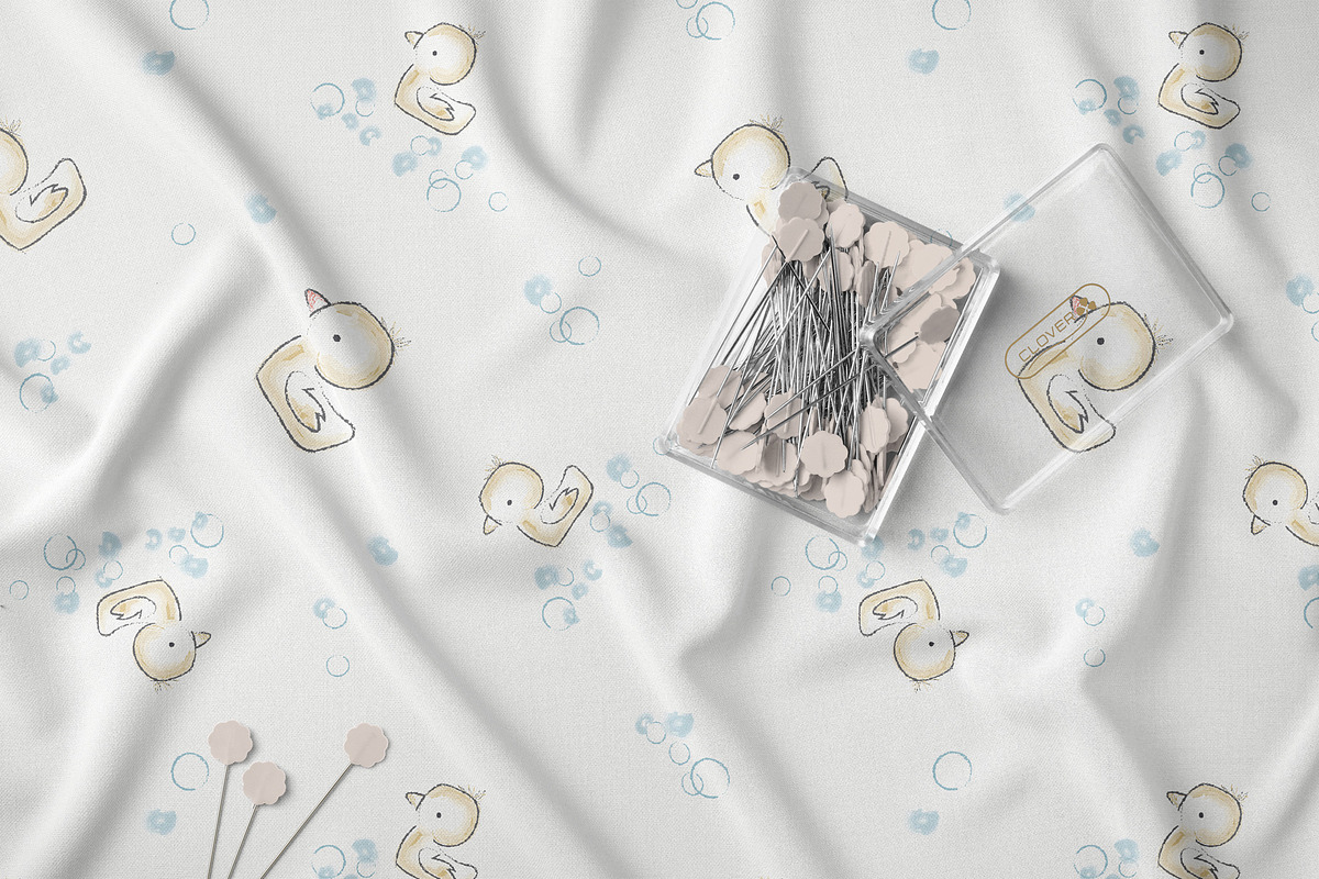 Watercolor Cute Animals Pattern, a Pattern Graphic by StudioGlouna (Photo 14 of 14)