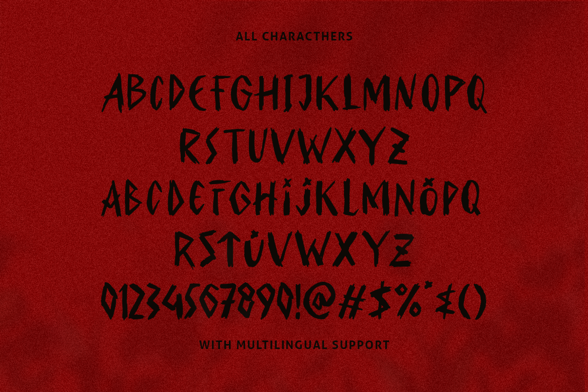 Mizteria Ghaibs, a Blackletter Font by artism_design (Photo 2 of 6)