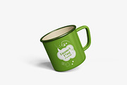 Enamel Mug Mockup, a Cups & Container Mockup by bimockup (Thumbnail 5 of 6)