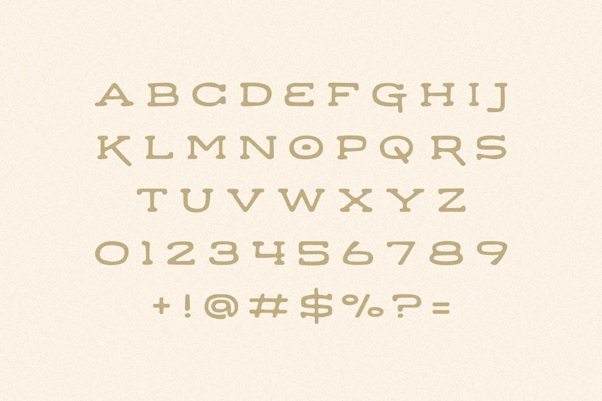 Taco Run, a Slab Serif Font by Bruised Goods (Photo 2 of 2)