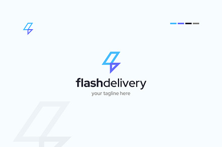 Abstract Delivery Logo Design