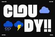 Bold Sans Serif - Quwela, a Sans Serif Font by RagamKata (Thumbnail 2 of 11)
