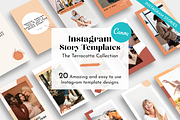 Terracotta Instagram Story Template, a Social Media Template by thetrendytemplate (Thumbnail 1 of 5)
