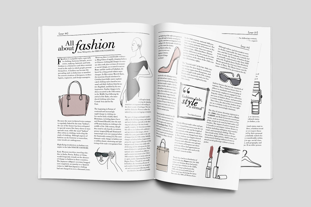 One Line Fashion. Line Art Women, a Person Illustration by AnMark (Photo 2 of 17)