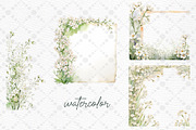 Gypsophilia White Flowers Clipart, a Decorative Illustration by LeCoqDesign (Thumbnail 5 of 5)